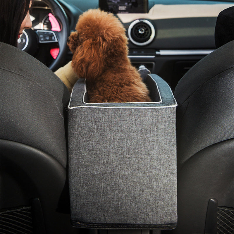 Car Safety Pet Seat & Carrier – Travel Bed for Cats & Dogs