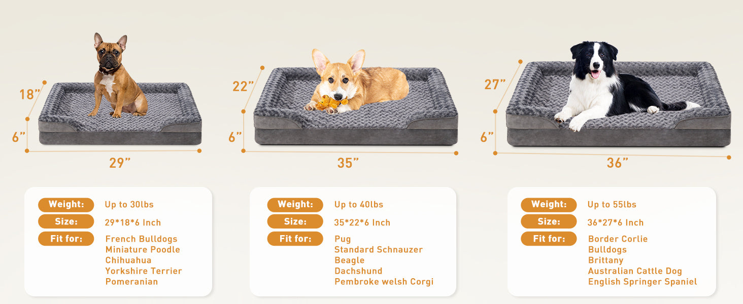 Luxury Orthopedic Dog Sofa – Washable & Chew-Proof