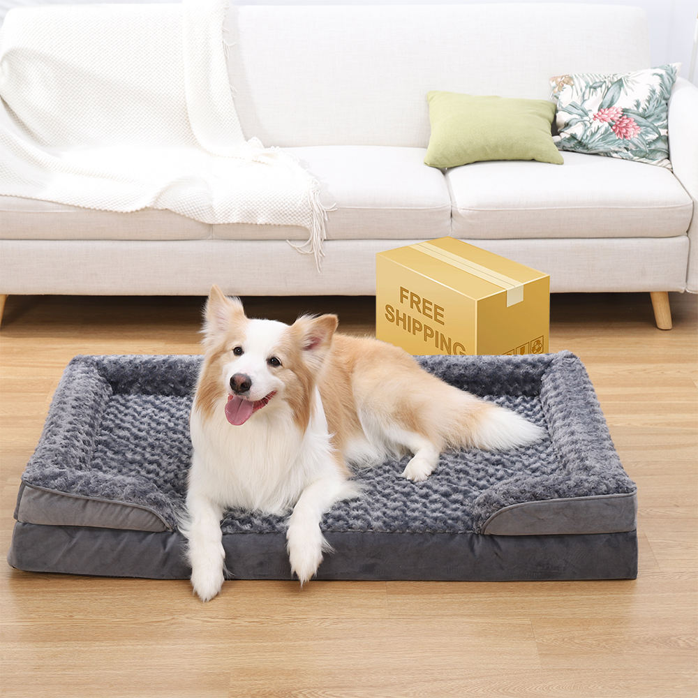 Luxury Orthopedic Dog Sofa – Washable & Chew-Proof