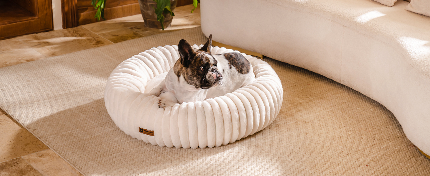 MEWOOFUN Small Dog & Kitten Bed – Washable