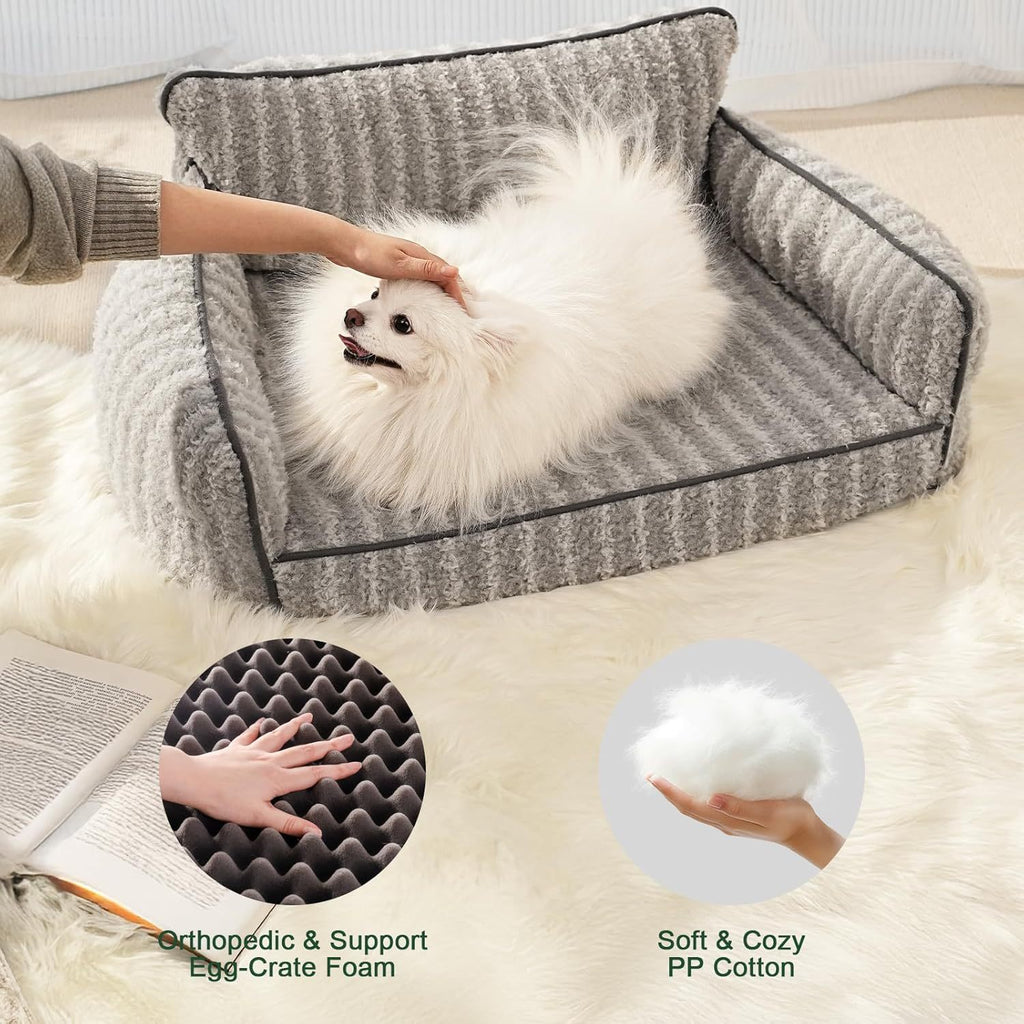 MEWOOFUN Orthopedic Pet Sofa Bed – Small & Medium Dogs, Cats