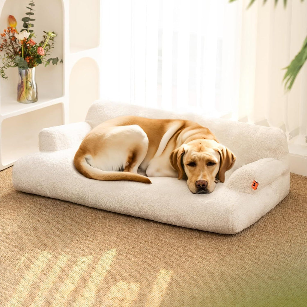 Orthopedic Dog & Cat Sofa Bed – MEWOOFUN, Supportive, Washable, Non-Slip Design for Medium/Large Dogs & Cats