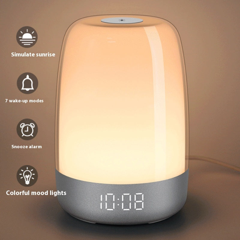 Sunrise Wake-Up Light Alarm Clock | Natural Simulation Bedside Lamp