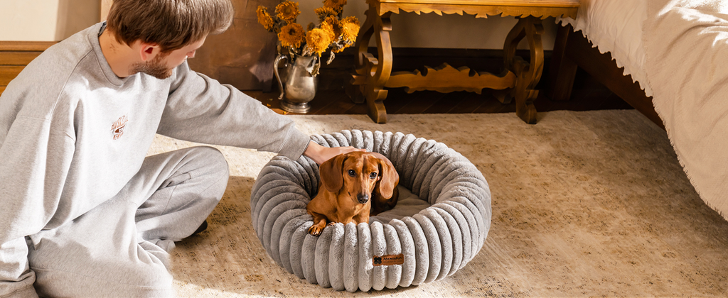 MEWOOFUN Small Dog & Kitten Bed – Washable