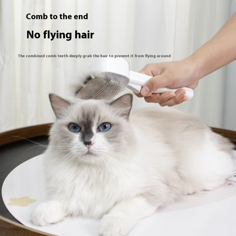 Pet Hair Removal Comb – Floating Fur Cleaner for Cats & Dogs