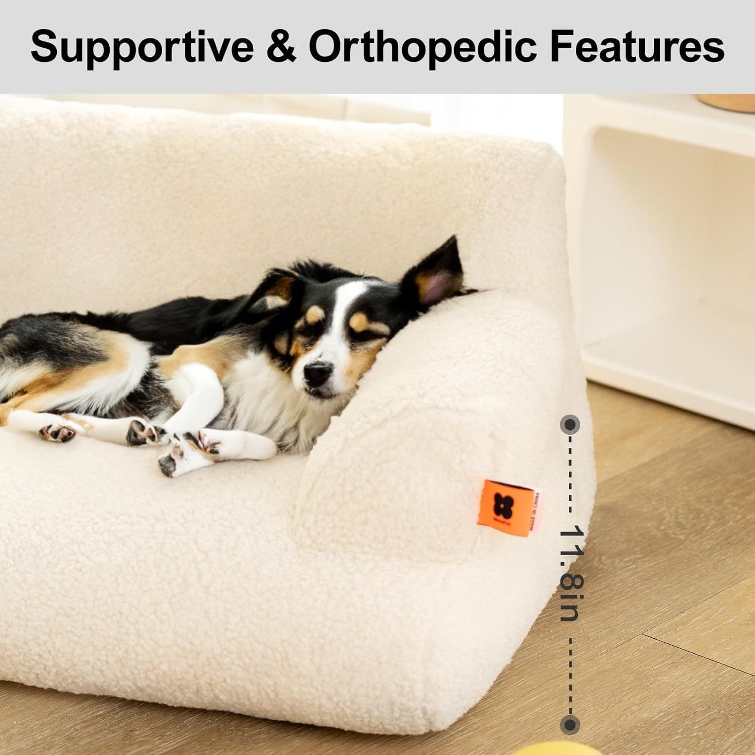 Orthopedic Dog & Cat Sofa Bed – MEWOOFUN, Supportive, Washable, Non-Slip Design for Medium/Large Dogs & Cats