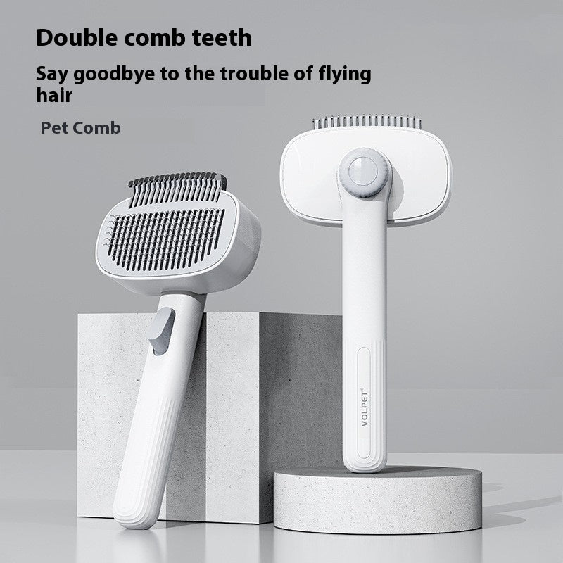 Pet Hair Removal Comb – Floating Fur Cleaner for Cats & Dogs