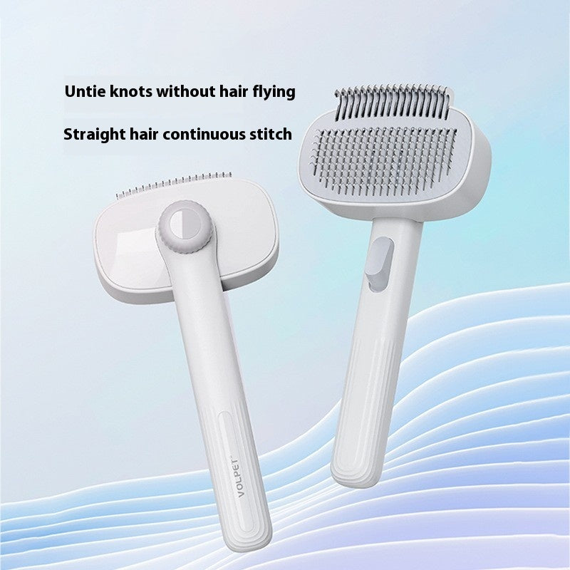 Pet Hair Removal Comb – Floating Fur Cleaner for Cats & Dogs