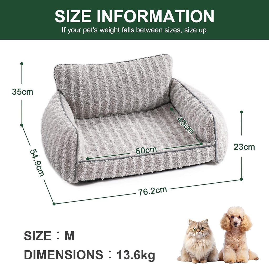 MEWOOFUN Orthopedic Pet Sofa Bed – Small & Medium Dogs, Cats
